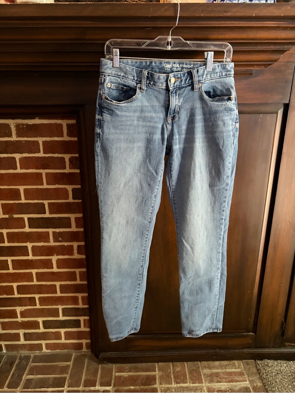 Gap Real Straight Fit sz 4 ankle